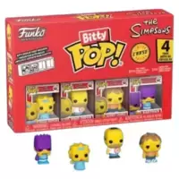 The Simpsons - Maggie Simpson, Homer Simpson, Barney Gumble & Bartman