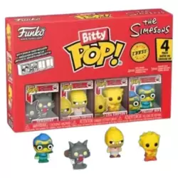 The Simpsons - Scratchy, Grampa Simpson, Lisa Simpson & Fallout Boy