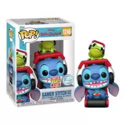 Lilo & Stitch - Gamer Stitch With Frog