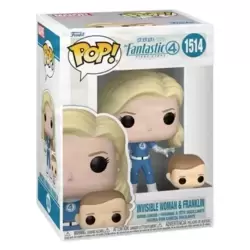 Fantastic 4 First Steps - Invisible Woman & Franklin