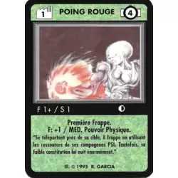 Poing rouge