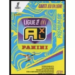 Carte jeu en ligne - Premium Or