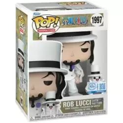 One Piece - Rob Lucci With Hattori