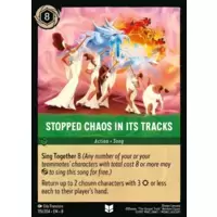 Stopped Chaos in Its Tracks