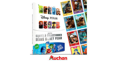 Liste Des Cartes Auchan Heros Disney Pixar