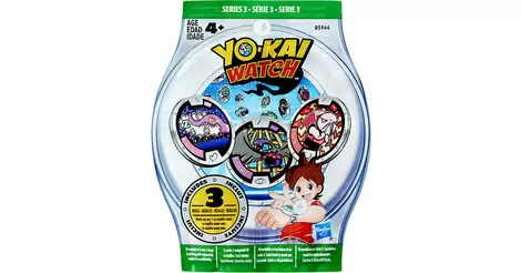 YoKai Yo-Kai Watch Series 3 Rockabelly Medal ***NOVO Não Usado*** Versão em  Inglês