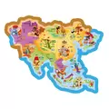 12 Asie'Magnets - Savane de Brossard - Carte de l'Asie - 2014