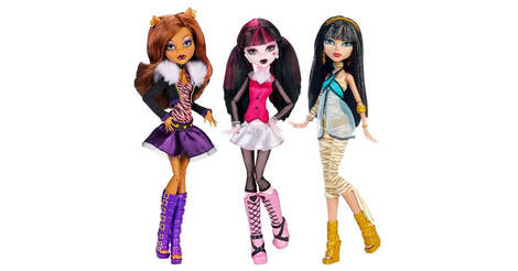 toutes les poupées monster high