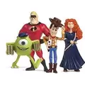 Figurines Disney Pixar Auchan