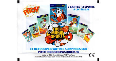 pitch carte Liste Des Cartes Tour Du Monde Des Sports Pitch Brioche Pasquier pitch carte