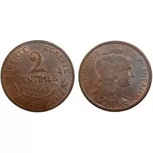 2 centimes DUPUIS