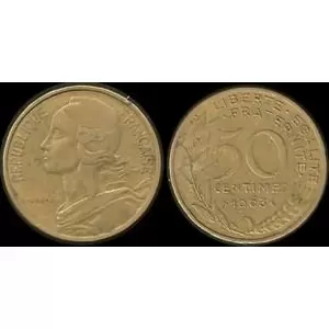 50 centimes Marianne