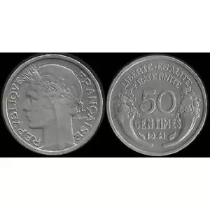 50 centimes Morlon alu