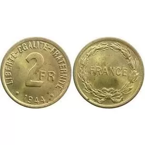 2 francs France libre