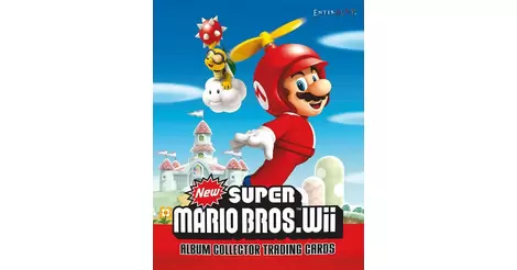 New Super Mario Bros 50 Tüten Sticker OVP Wii Emax 