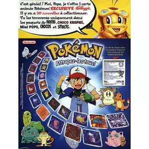 Carte Pokémon Kellogg's Série 2