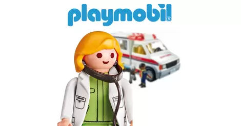 Doctor with Child - Playmobil Rescuers & Hospital 6661