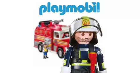 Playmobil Fire Brigade Briefcase Large Fire 5651 