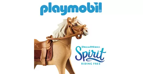PLAYMOBIL Spirit Riding Free Riding Arena with Lucky & Javier