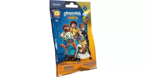 PLAYMOBIL The Movie Series 1 Pirate Without Sticker 70069 for sale online 