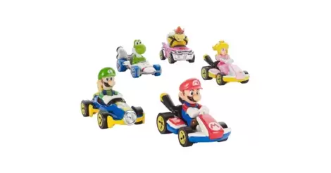 Cat Peach Hot Wheels Mario Kart - Mattel Gbg25-grn13