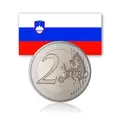Slovénie 2€