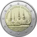 Lettonie 2€