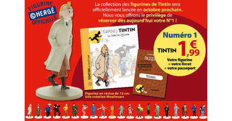 Liste Des Figurines Tintin - La Collection Officielle