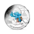 10€ Argent - Le Schtroumpf Cosmonaute
