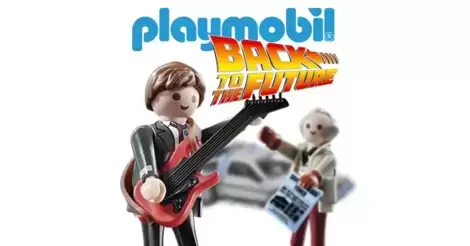 Playmobil Retour vers le Futur - Course d'hoverboard