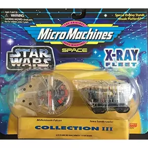 X-RAY FLEET COLLECTION 4 Micro Machines Star Wars Set 
