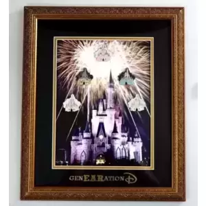 GenEARation D - Cinderella's Castle Through the Years Framed Set