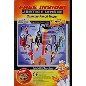 Justice League - Spinning Pencil Topper