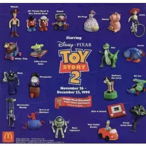 Toy Story 2 - 20 Items - 1999