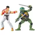 TMNT X Street Fighter - Michelangelo vs Chun Li White Suit