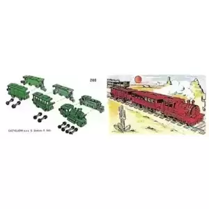 Locomotive et wagons